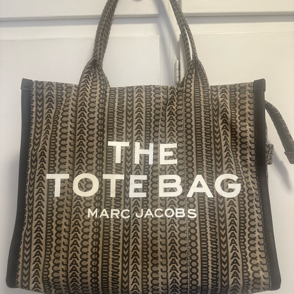 The Monogram Jacquard large tote bag